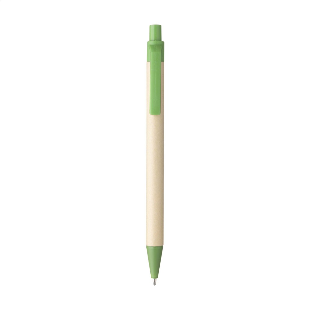 Bio Degradable Natural Pen Kugelschreiber - grün (± PMS 7742C)