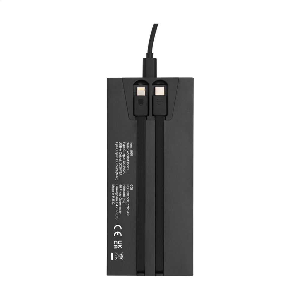 Rely Powerbank 10000 RCS Recycled Alu