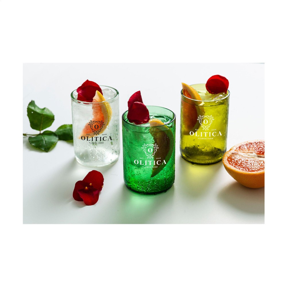 Rebottled® Tumbler 2-pack Trinkgläsern - olivgrün