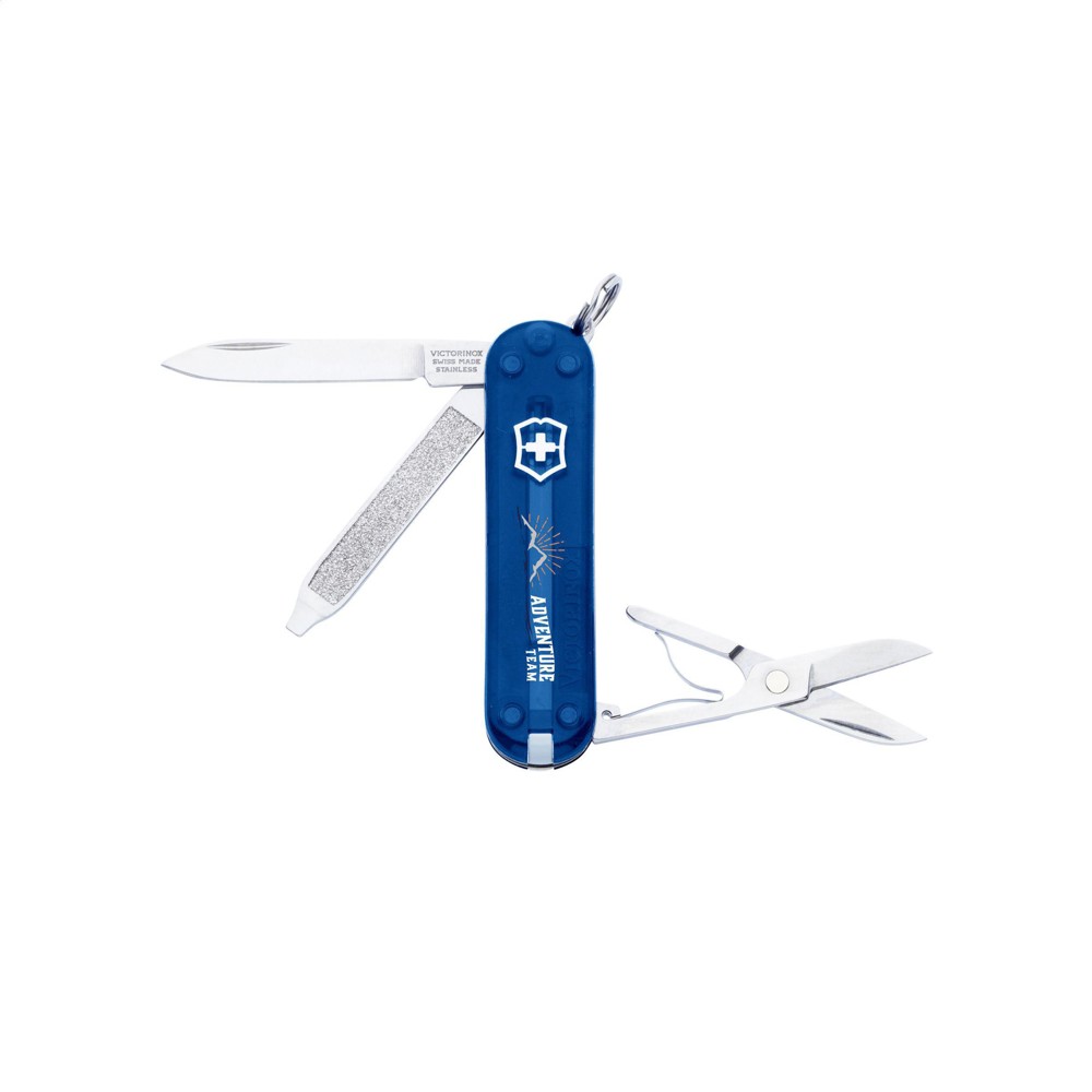 Victorinox Classic SD Taschenmesser - transparent blau (± PMS 288C)