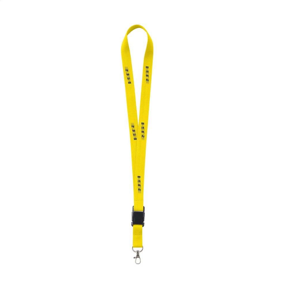 KeyCord 2 cm Schlüsselband - gelb (± PMS Yellow)