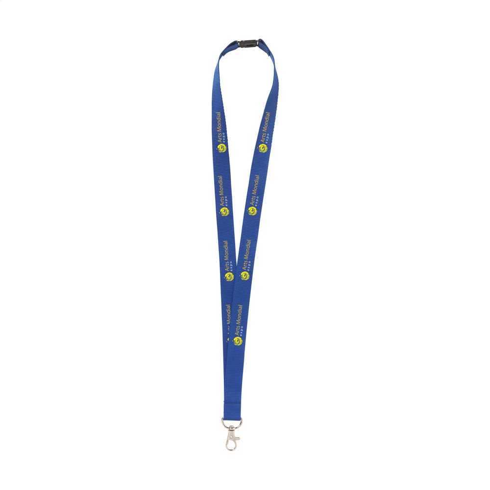 KeyCord Budget Safety 2 cm Schlüsselband - blau (± PMS 661)