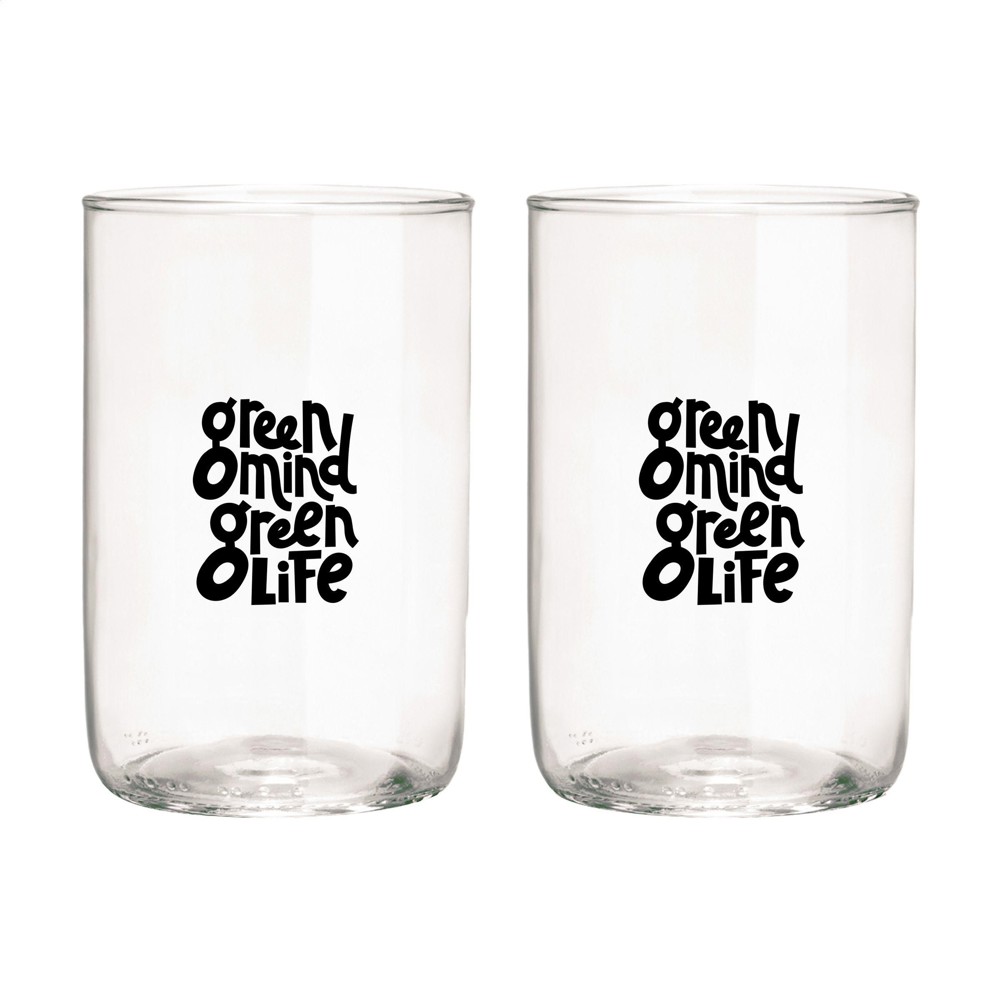 Rebottled® Tumbler 2-pack Trinkgläsern - transparent