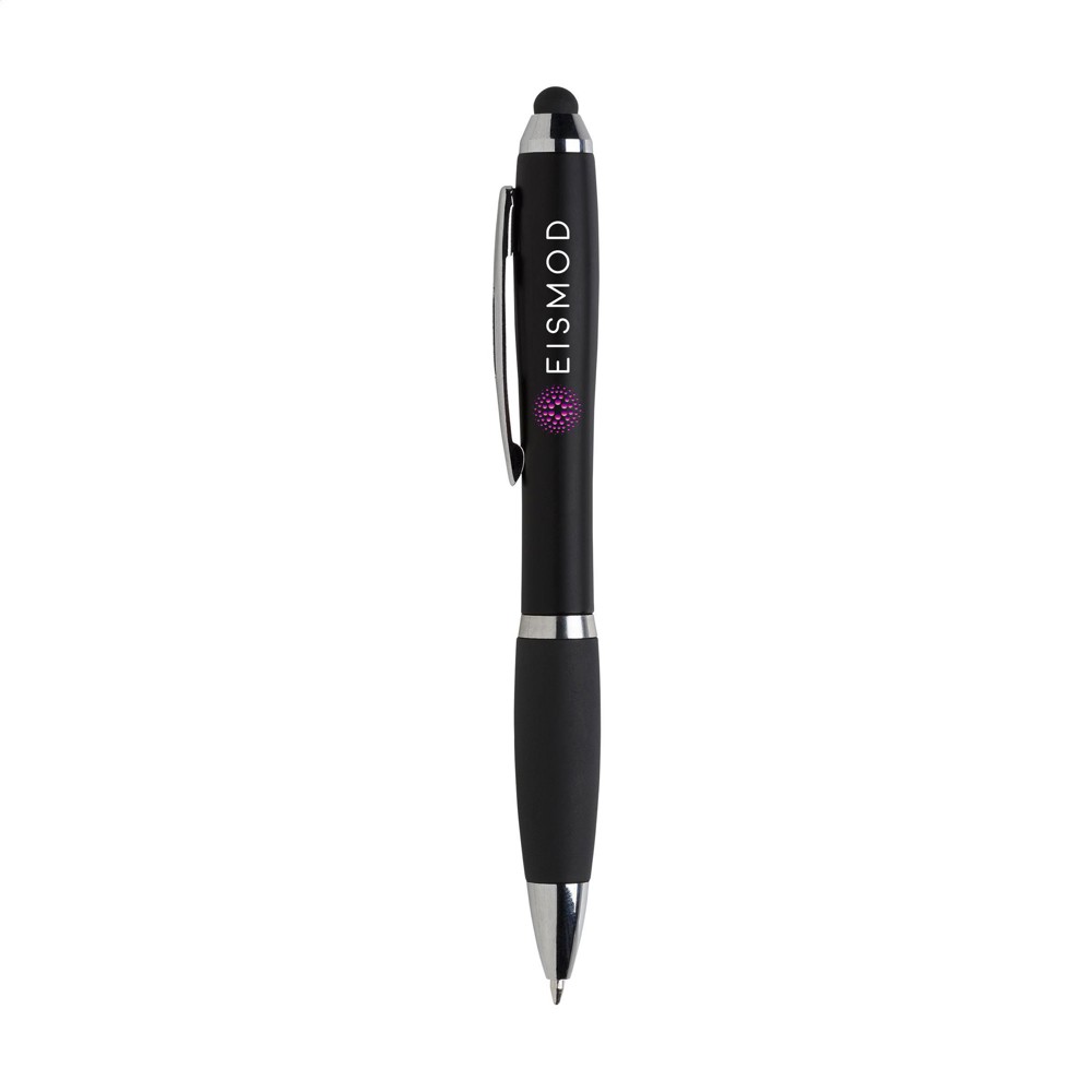 Athos Colour Touch Pen Kugelschreiber - schwarz (± PMS Black)