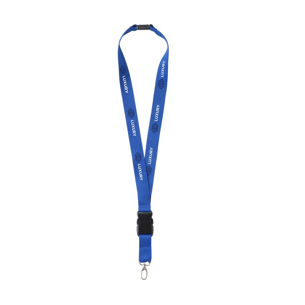 KeyCordSafety 2,4 cm Schlüsselband - blau (± PMS 2935)
