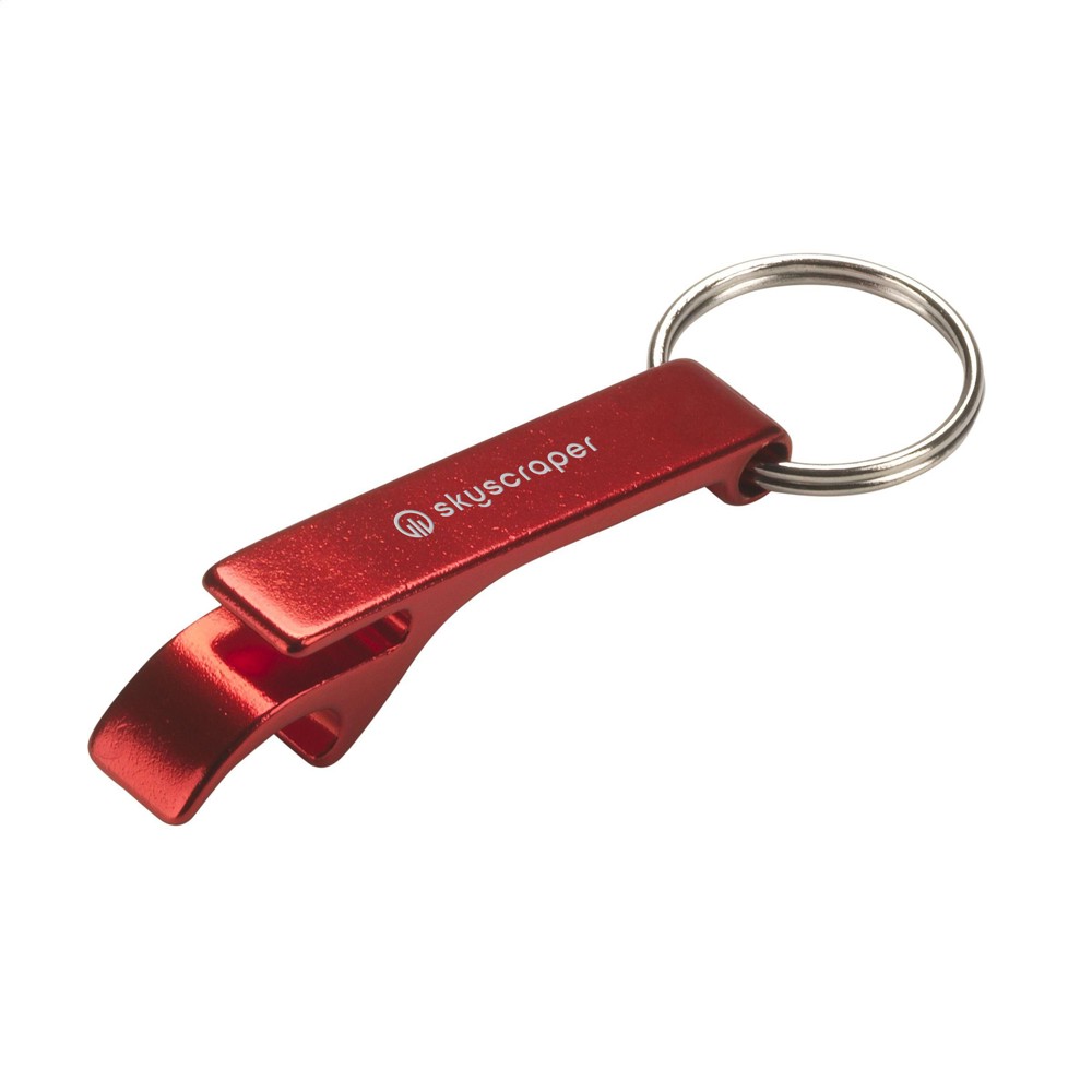 OpenUp Öffner Schlüsselanhänger - rot (± PMS 207)