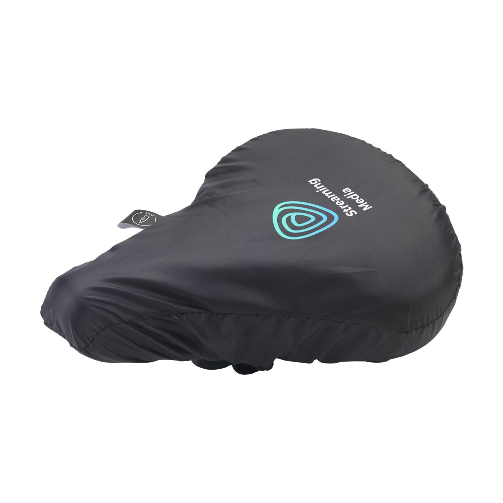 Bike Seat Cover GRS RPET Sattelüberzug - schwarz (± PMS Black)