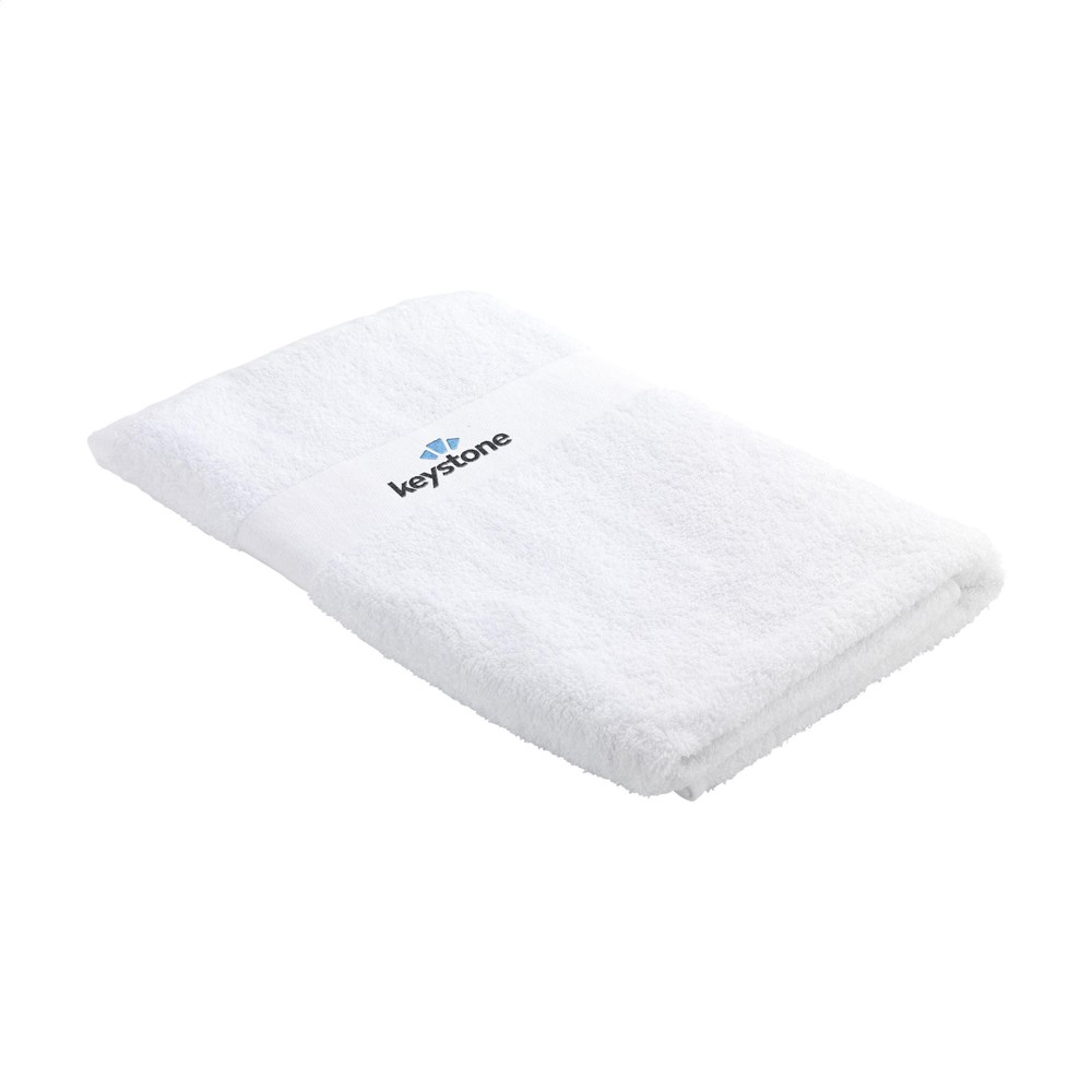 Wooosh Bath Towel GRS Recycle Cotton Mix 140 x 70 cm - weiß