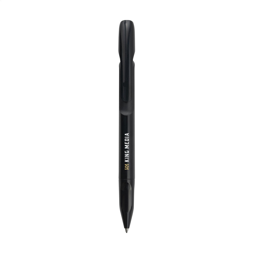 Senator Evoxx Polished Recycled Kugelschreiber - schwarz (± PMS Black)