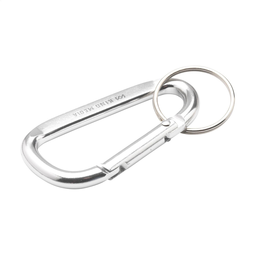 Carabiner GRS Recycled Alu Karabinerhaken - silber