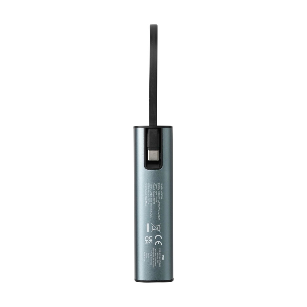 SlimBoost 5000 RCS R-Alu Powerbank Ladegerät