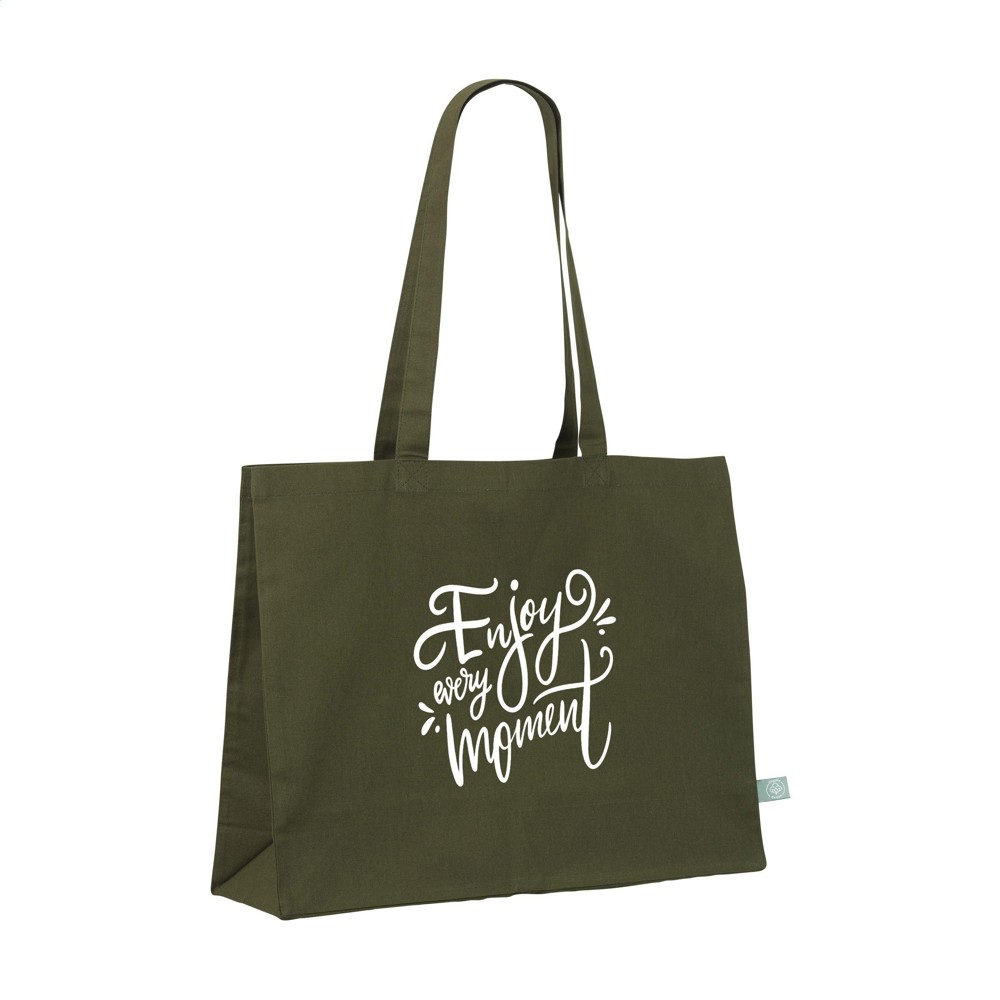 ECO Shopper Organic Cotton (180 g/m²) Tasche - olivgrün (± PMS 5743C)