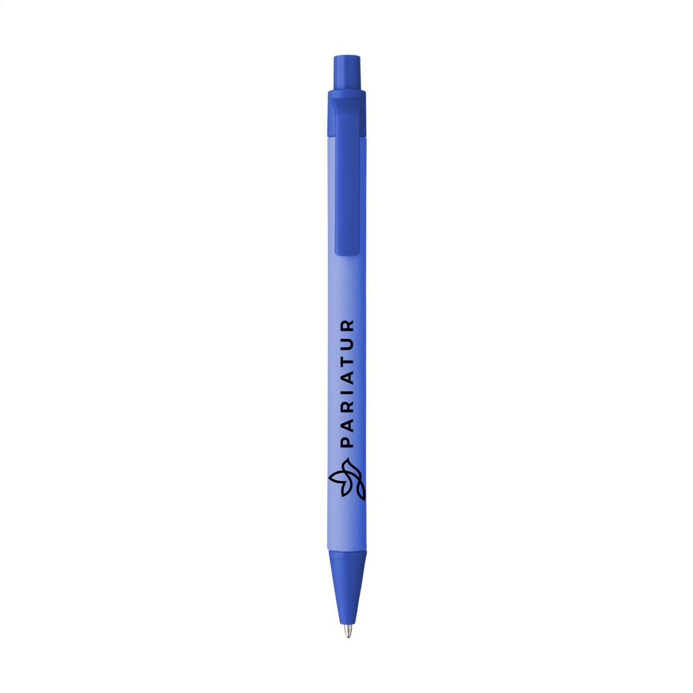 Bio Degradable Kugelschreiber - blau (± PMS 2955U)