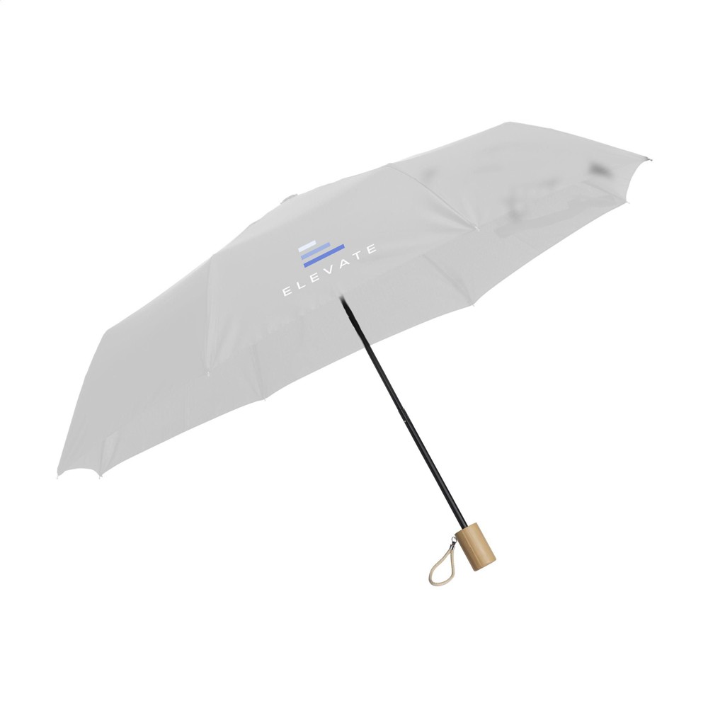 Mini Umbrella RCS RPET faltbarer Regenschirm 21 inch - weiß
