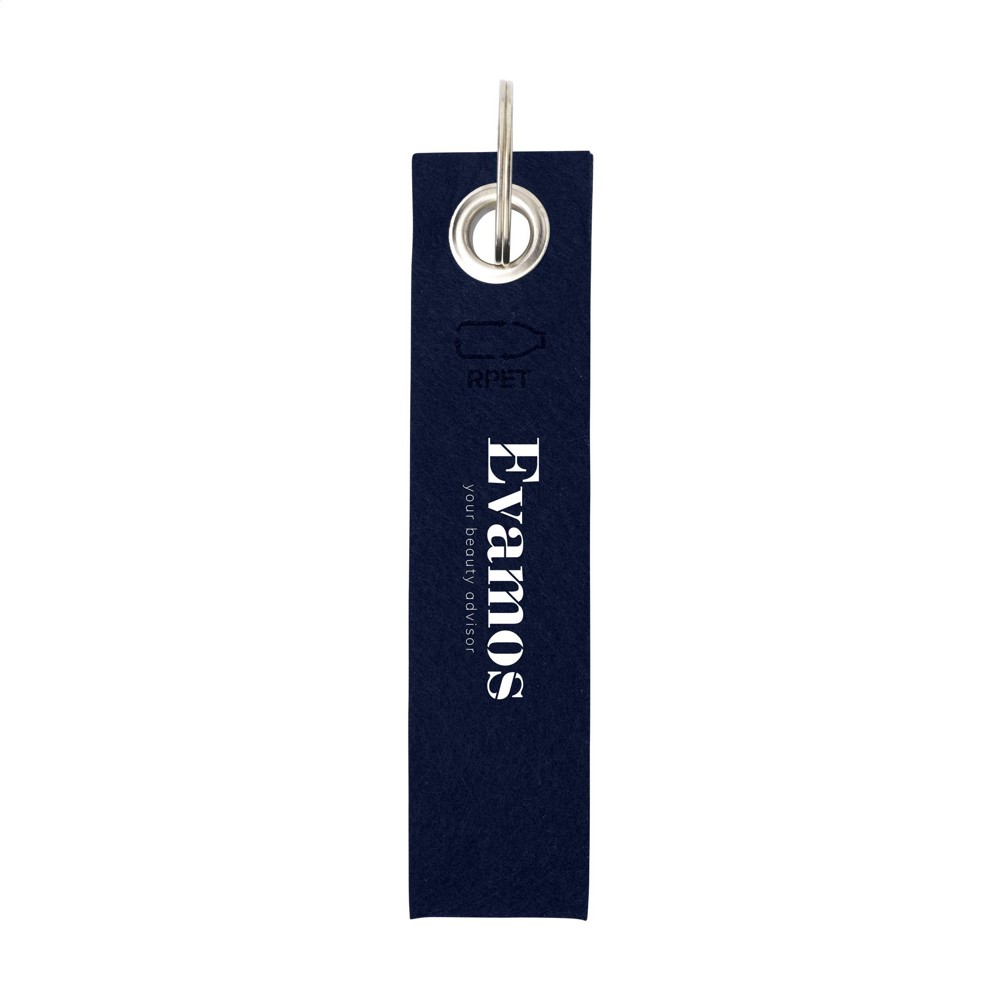 GRS RPET Felt Keyring Schlüsselanhänger