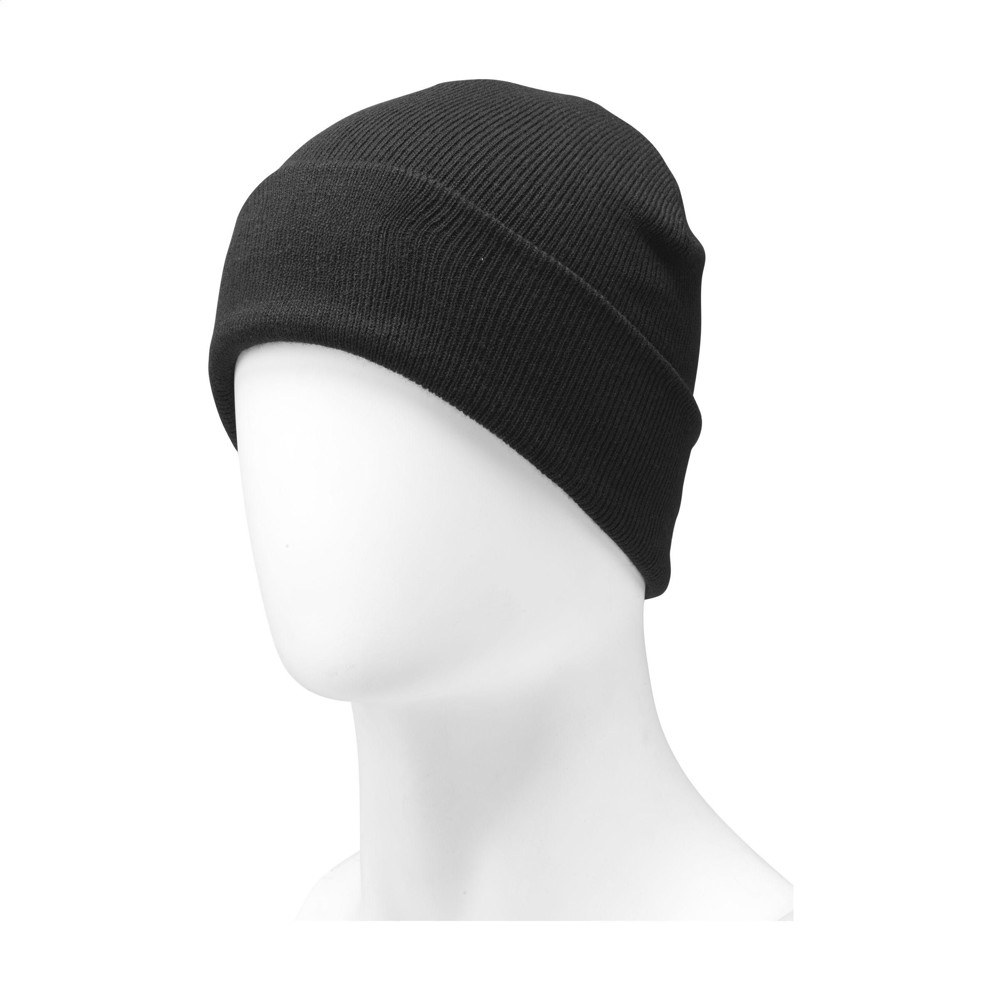 Tromso GRS RPET Beanie - schwarz (± PMS Black)