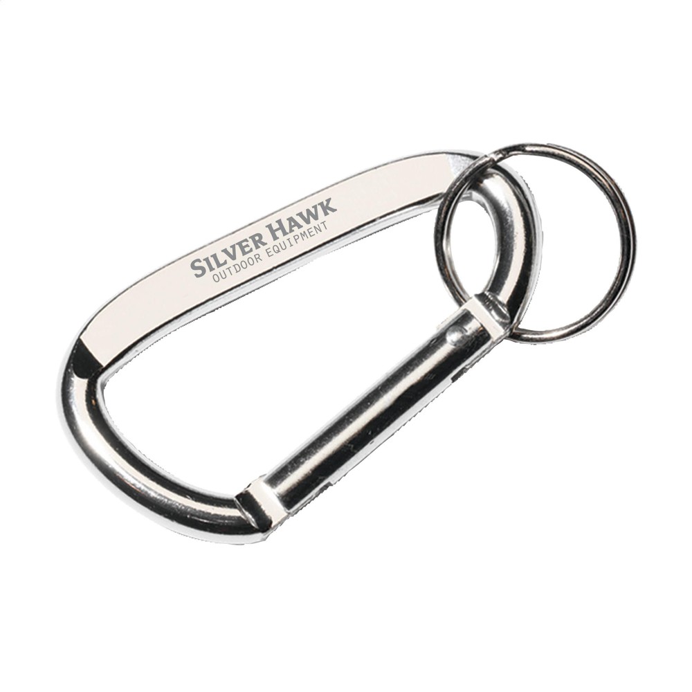 CarabineKey Karabinerhaken - silber