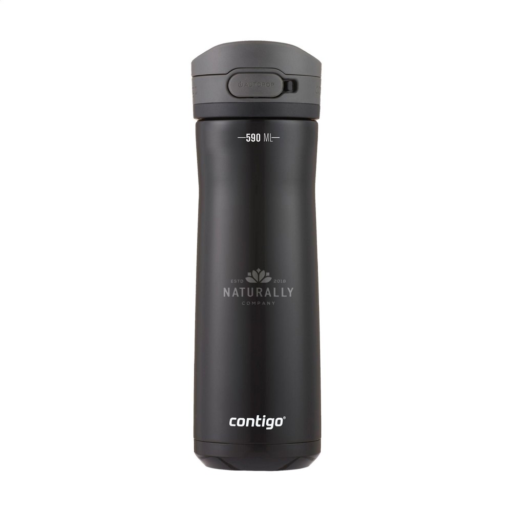Contigo® Jackson Chill 2.0 590 ml Trinkflasche - schwarz