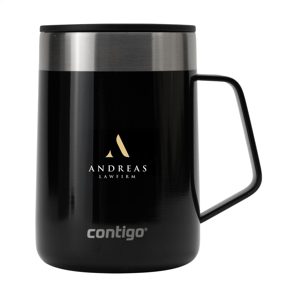 Contigo® Streeterville Desk Mug 420 ml Thermobecher - schwarz