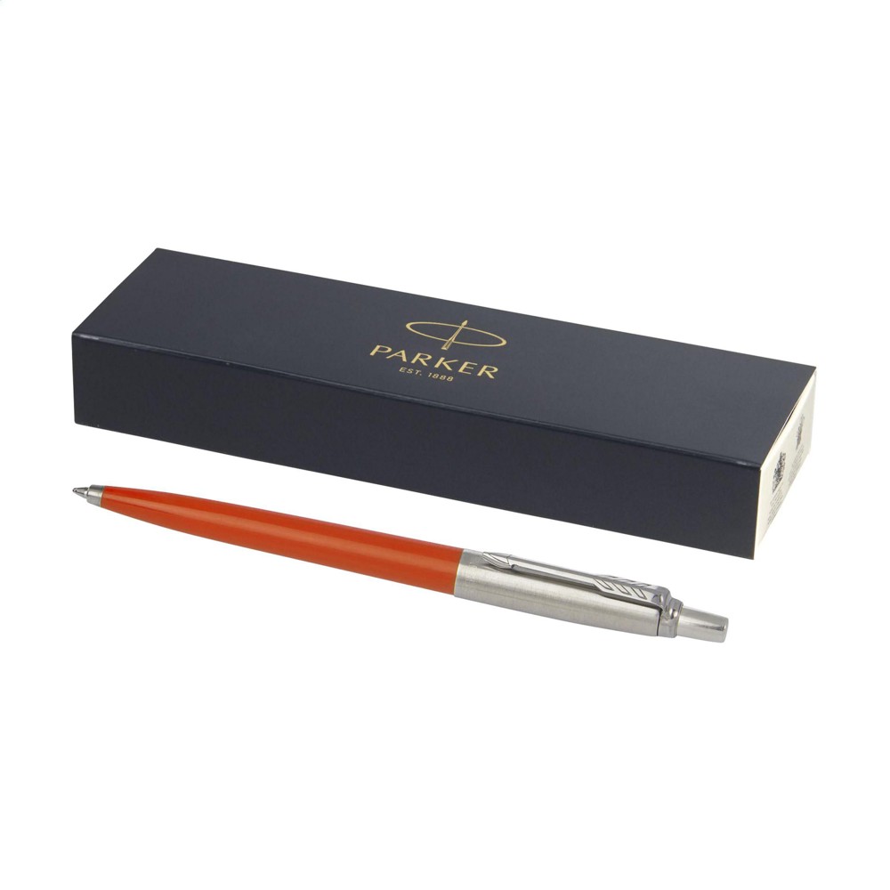 Parker Jotter Recycelter Kugelschreiber - blaue Tinte - orange (± PMS 1665C)