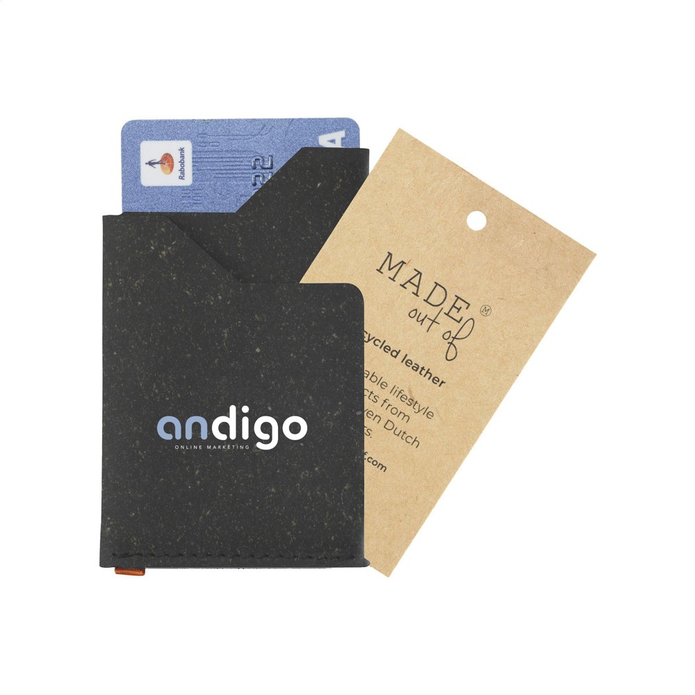 Recycled leather cardholder Kartenhalter