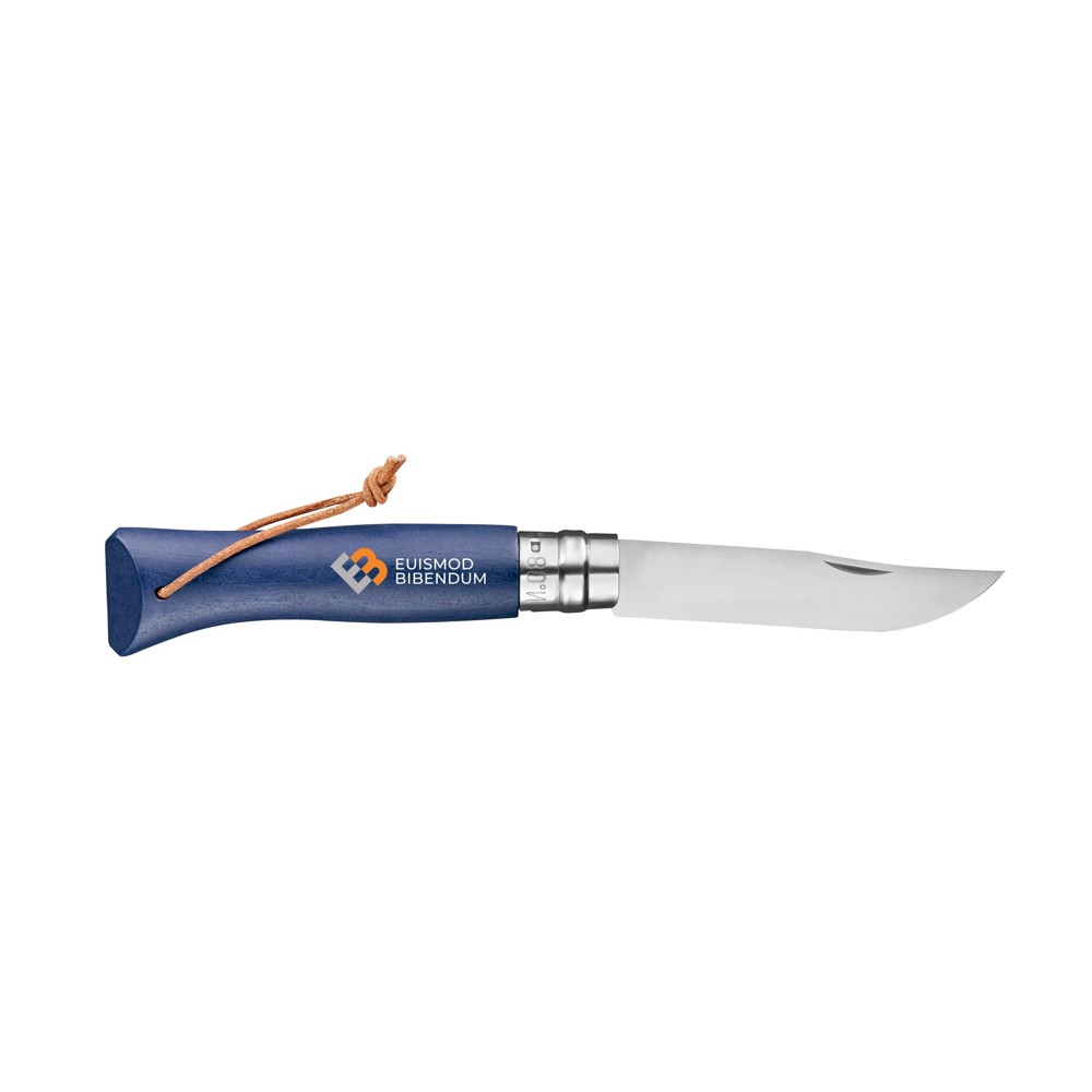 Opinel Colorama No 08 Taschenmesser in einer Gürteletui