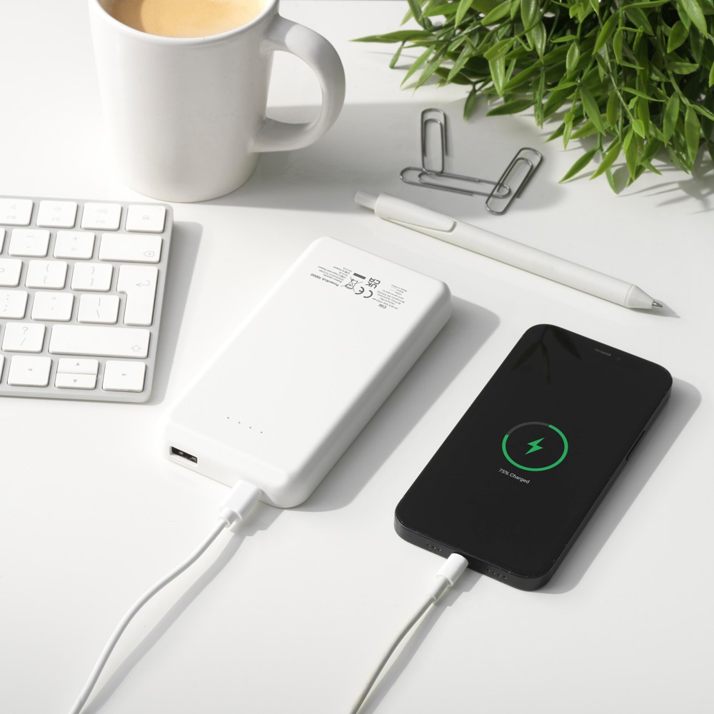PowerKick 10000 RCS Recycled Powerbank Ladegerät