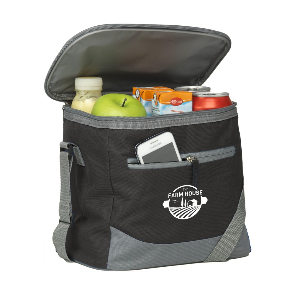 Fresco Kühltasche - schwarz (± PMS Black)