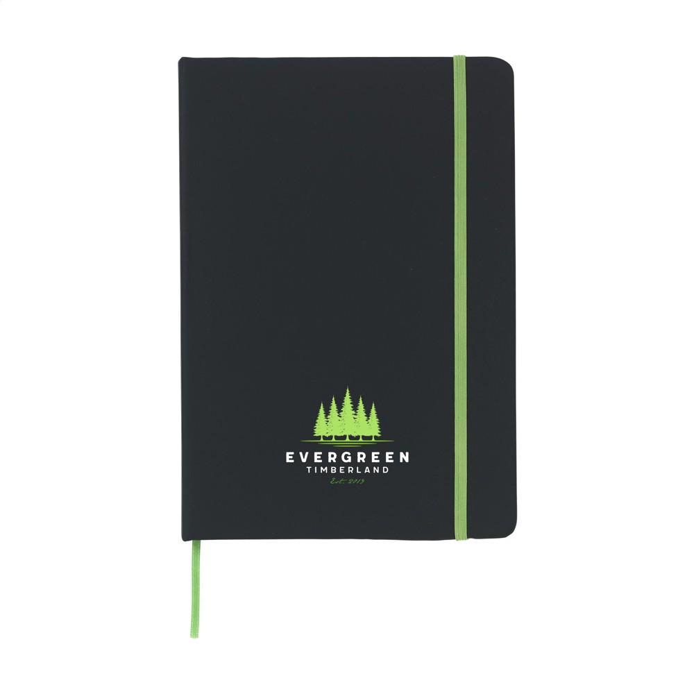 BlackNote A5 Notizbuch - limettengrün (± PMS 367)