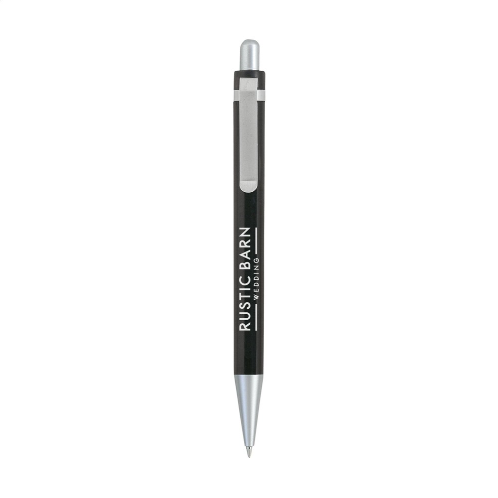 Boston Kugelschreiber - schwarz (± PMS Black)