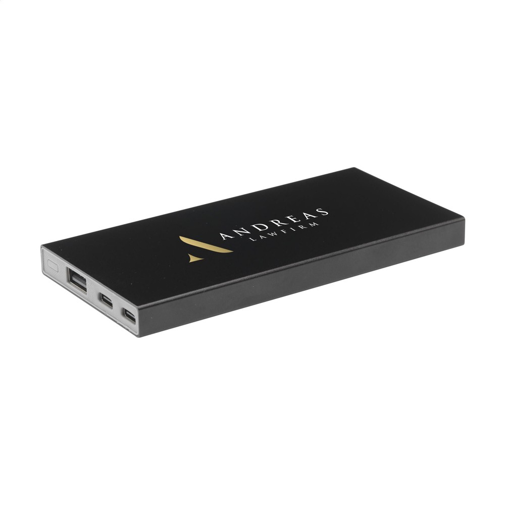Tecco GRS Recycled Alu Powerbank 5000 Ladegerät - schwarz