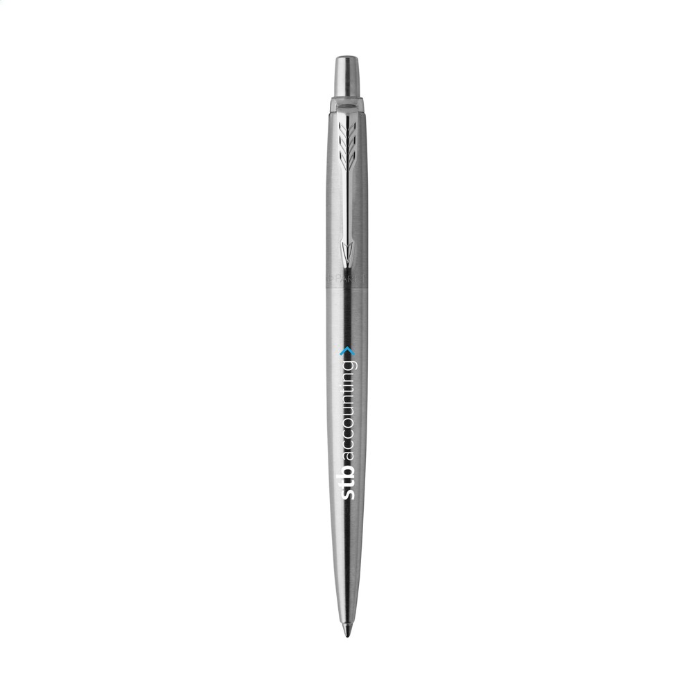Parker Jotter Edelstahl Kugelschreiber - blau - silber