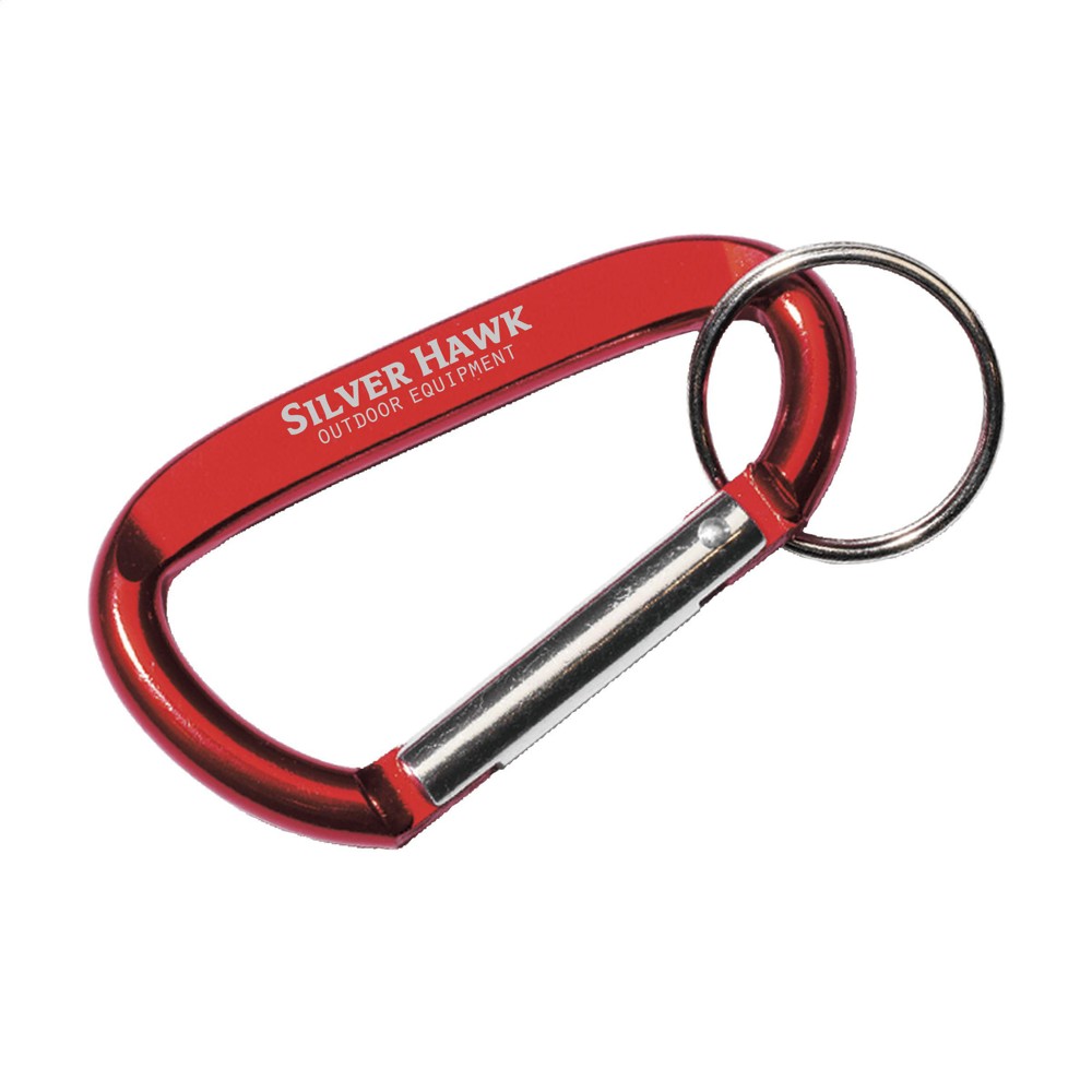 CarabineKey Karabinerhaken - rot (± PMS 200)