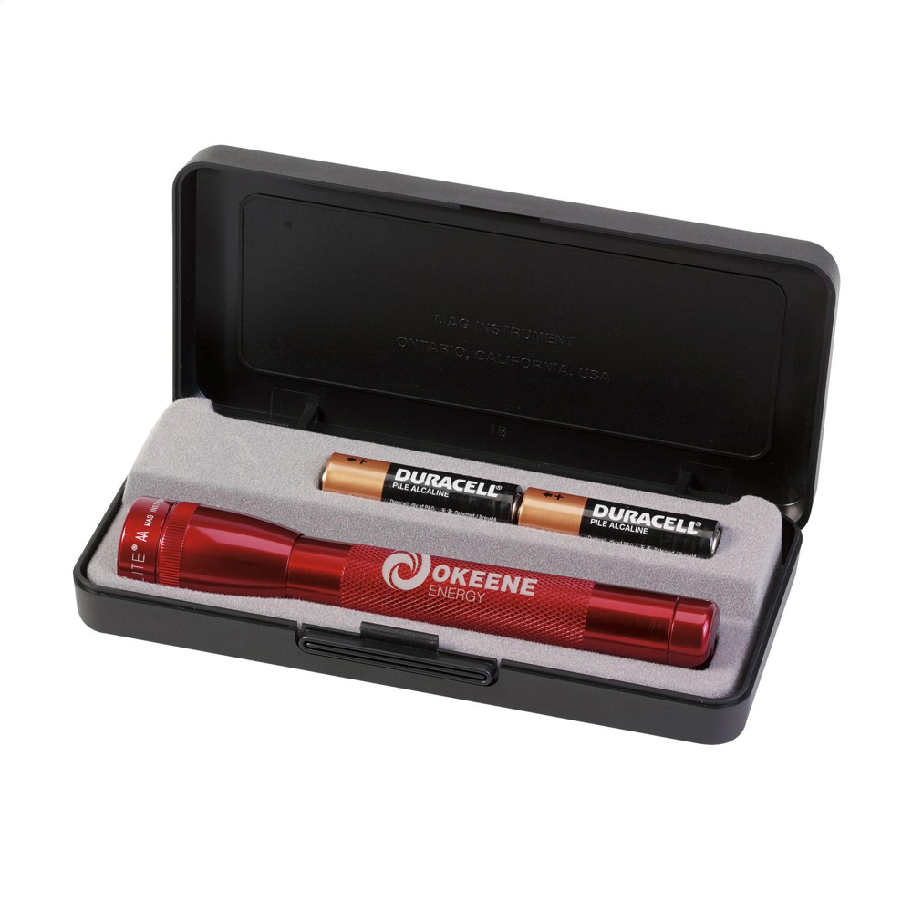 Mini Maglite® AA Stablampe - rot (± PMS 193)