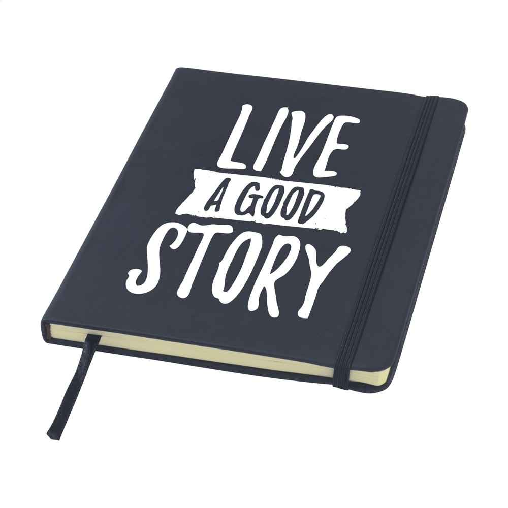 BudgetNote A5 Blanc Notizbuch