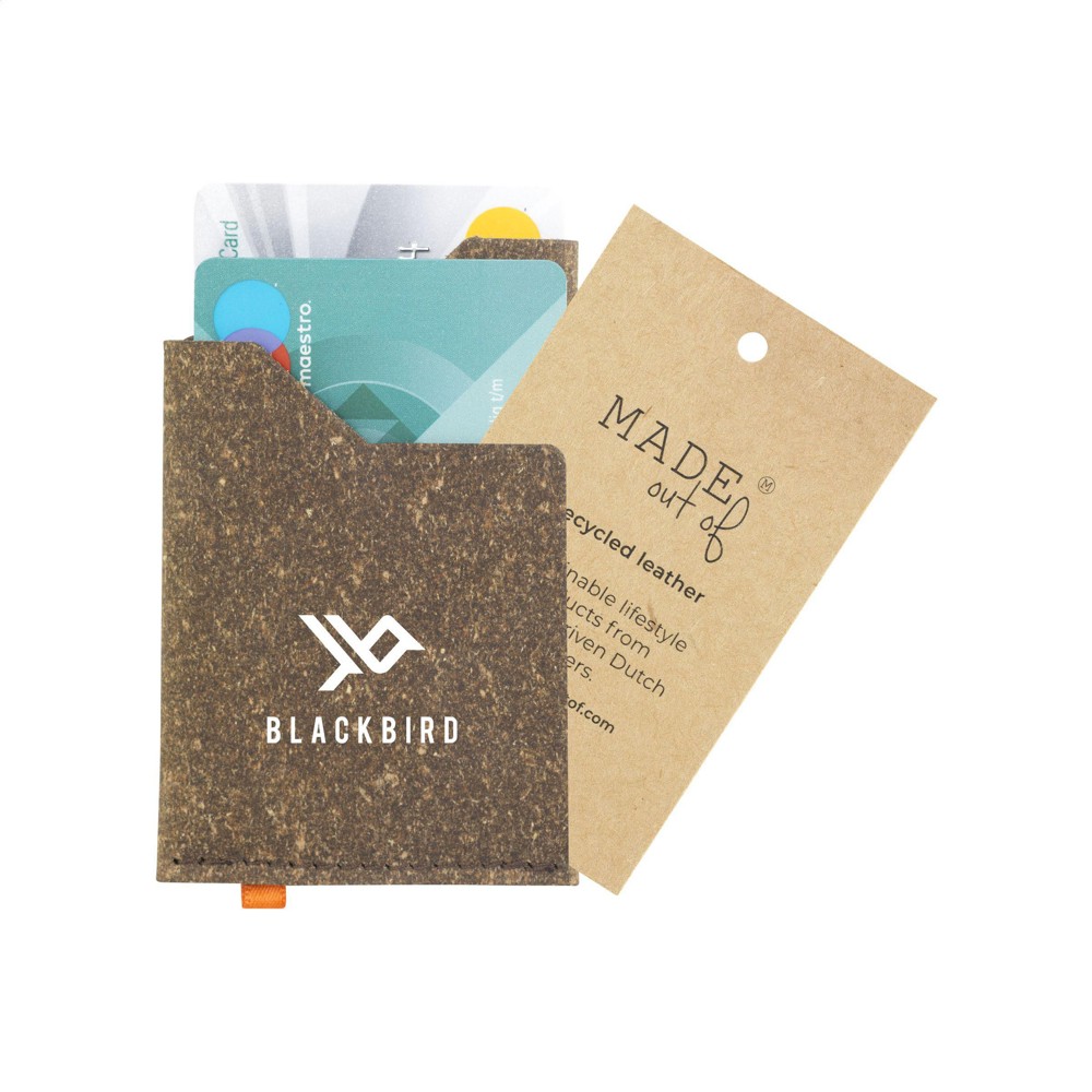 Recycled leather cardholder Kartenhalter