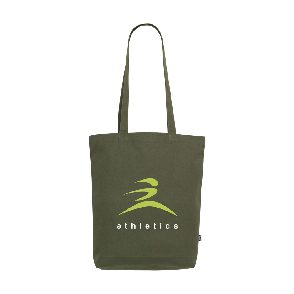 GRS Recycled Canvas Bag Colour (260 g/m²) - olivgrün (± PMS 7763C)