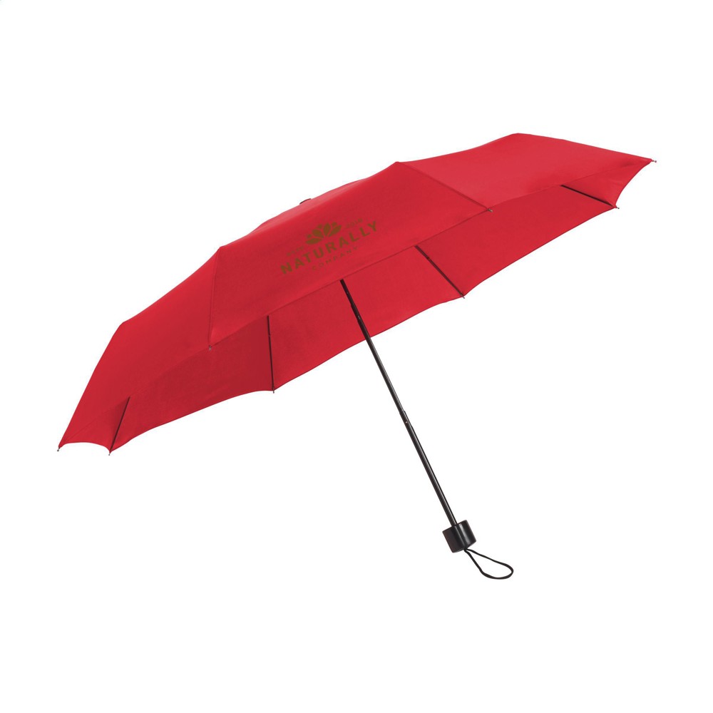 Colorado Mini faltbarer Regenschirm 21 inch - rot (± PMS 1795)
