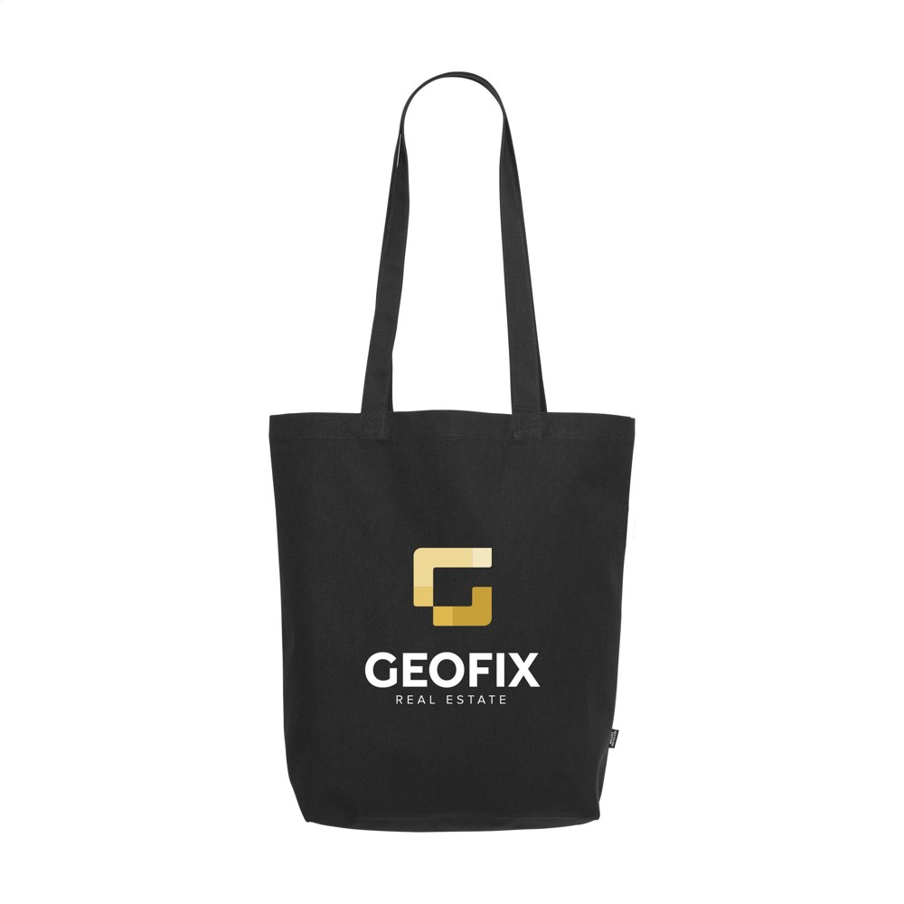 GRS Recycled Canvas Bag Colour (260 g/m²) - schwarz (± PMS Black)