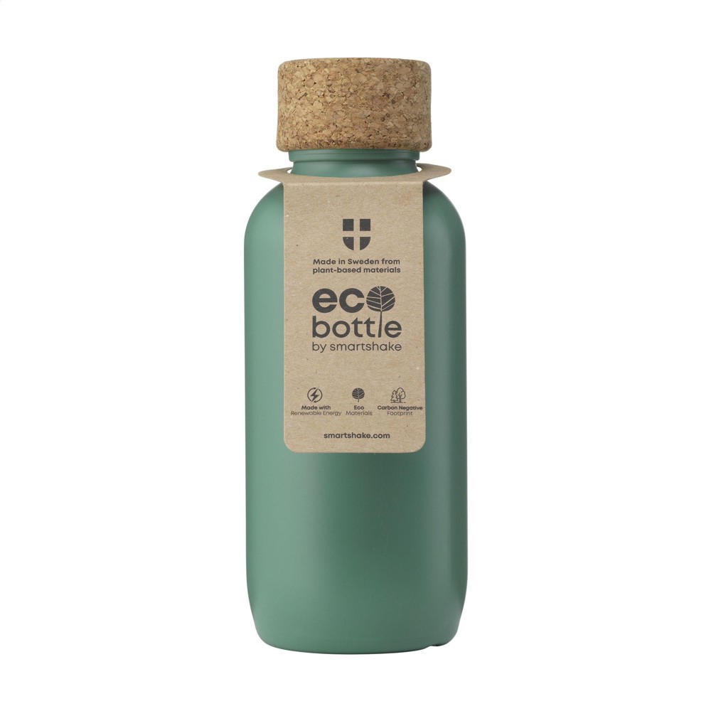 EcoBottle 650 ml auf Planzenbasis-Hergestellt in der EU - grün (± PMS 5545C)