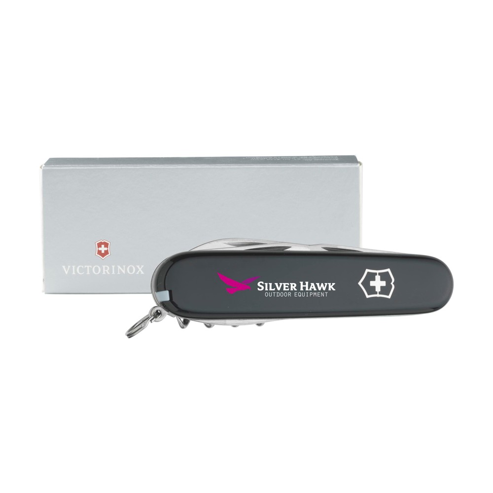 Victorinox Spartan Taschenmesser in einer Geschenkverpackung - schwarz