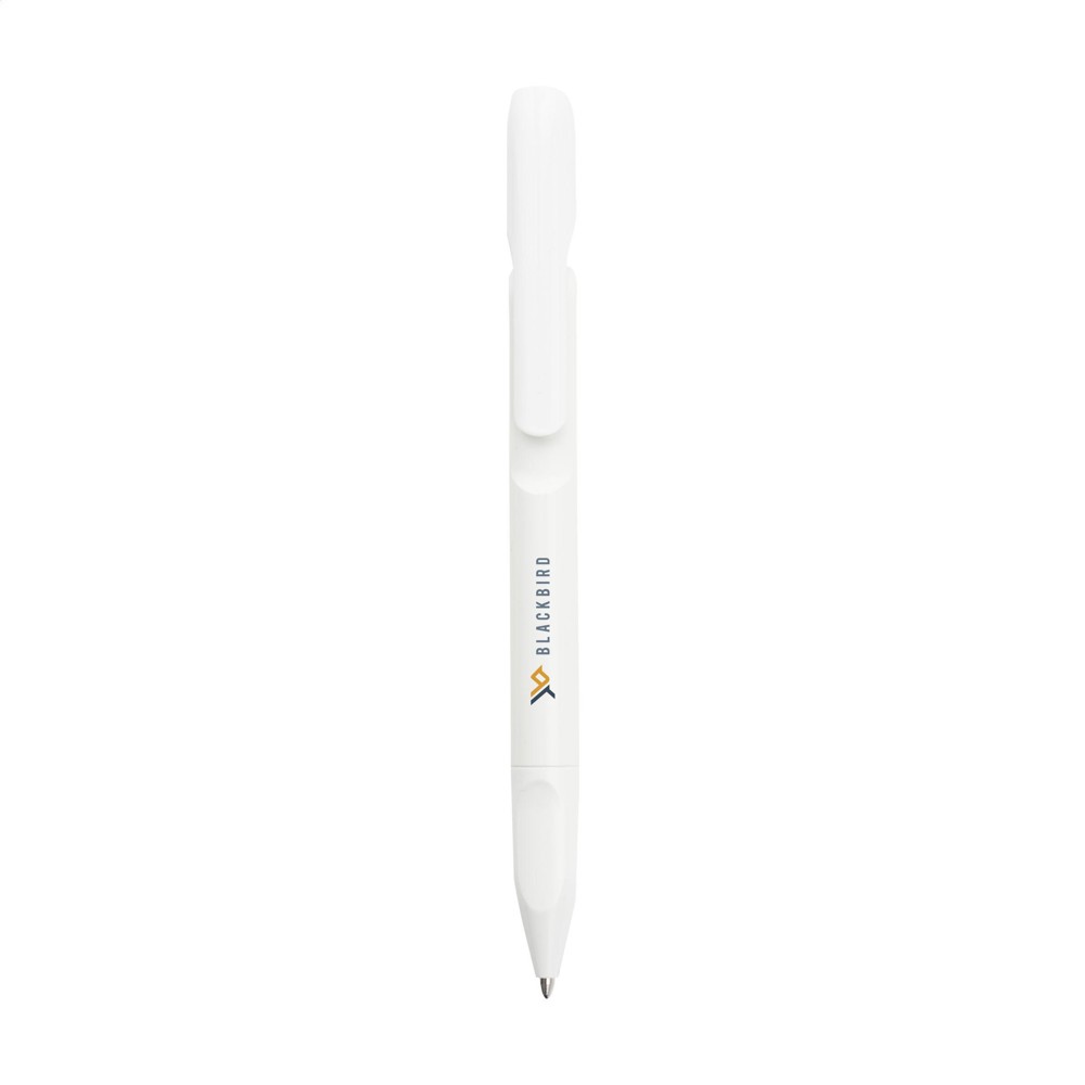Senator Evoxx Polished Recycled Kugelschreiber - weiß (± PMS White)