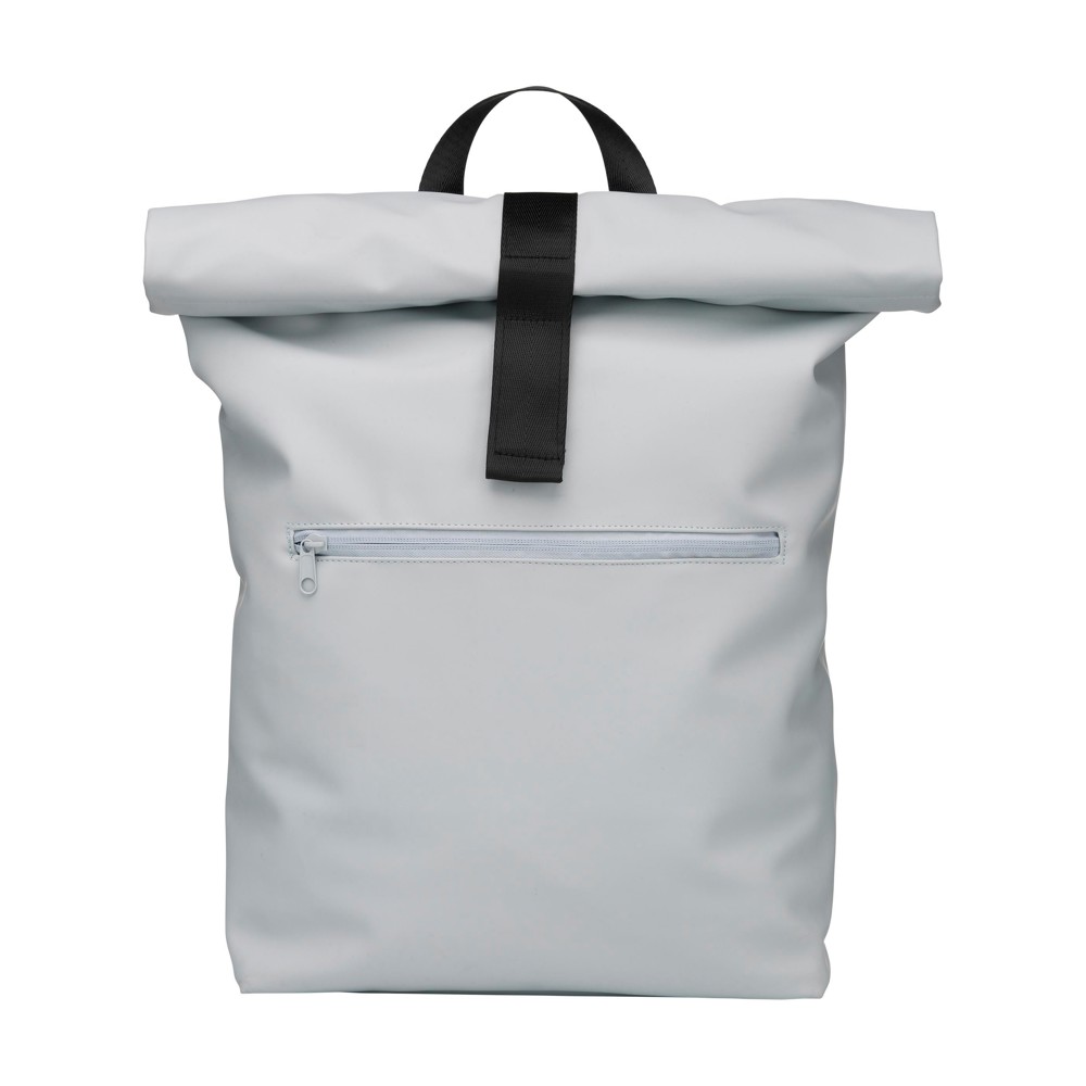 Lennon RCS Recycled Roll-Top Backpack Rucksack - hellblau (± PMS 7542C)