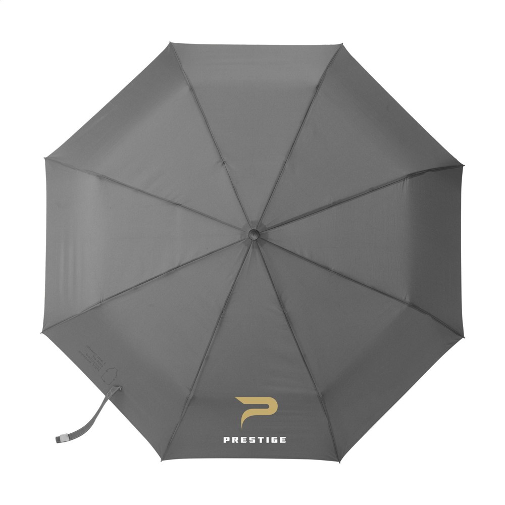 Michigan faltbarer RCS RPET-Regenschirm 21 inch