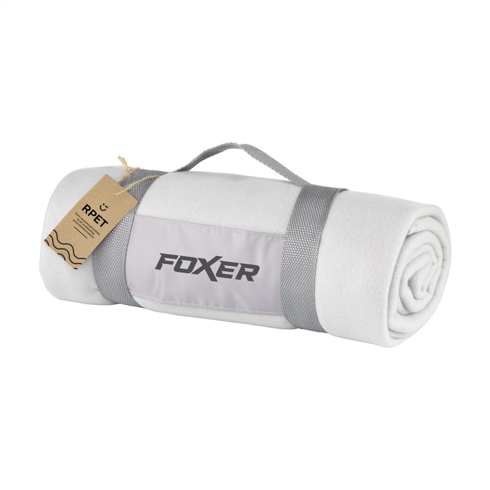 SuperSoft RPET (180 g/m²) Fleecedecke - grau (± PMS Cool gray 8C)