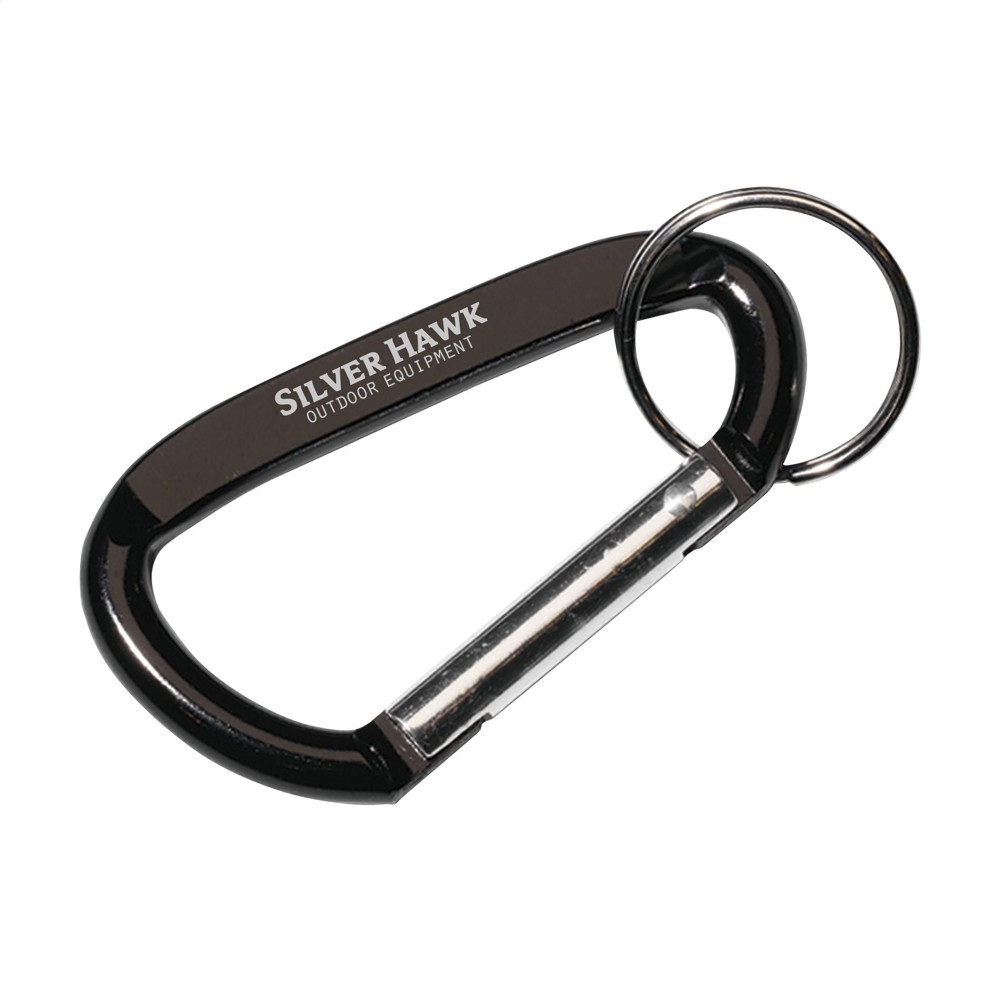 CarabineKey Karabinerhaken - schwarz (± PMS Black)