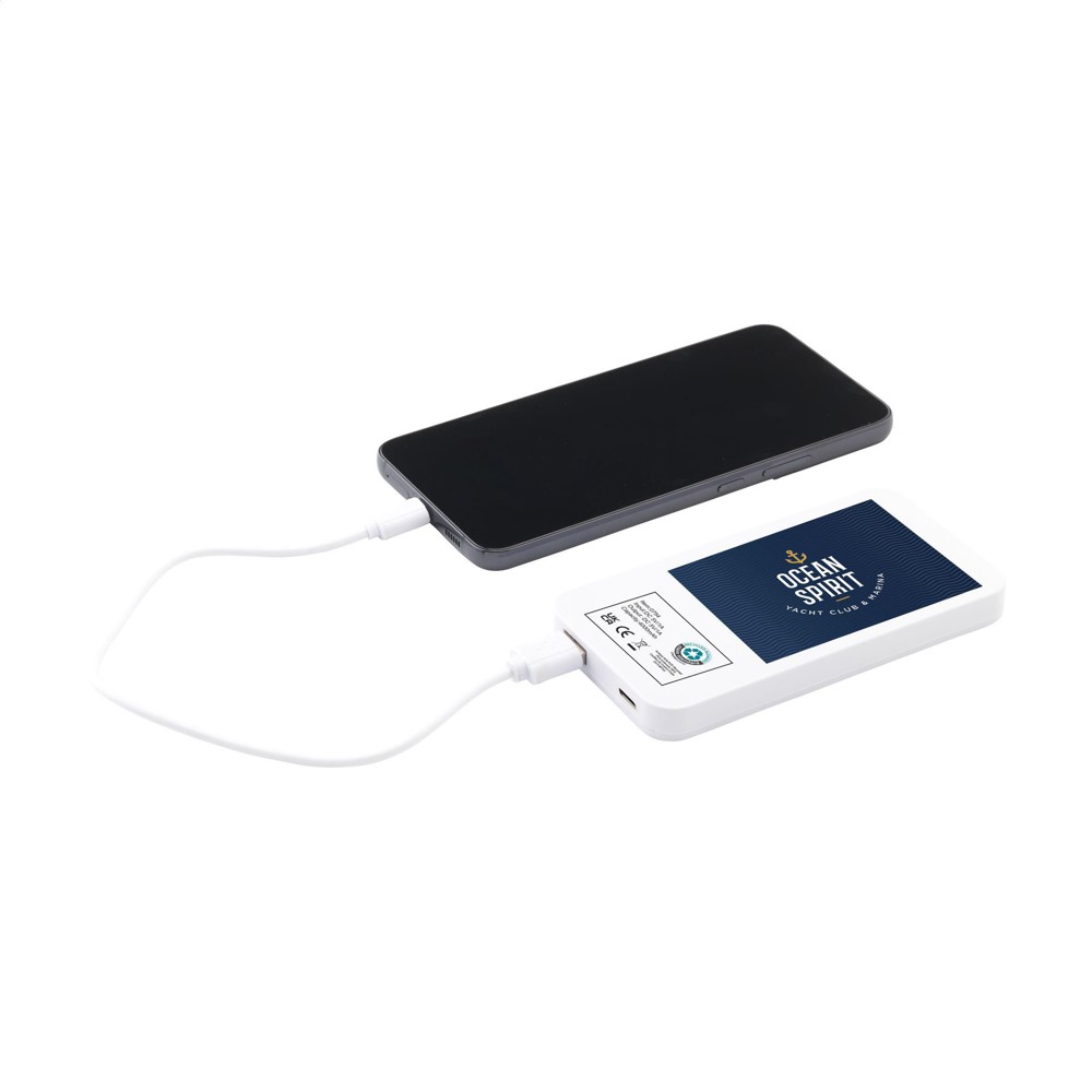 Solar RCS Powerbank 4000 Ladegerät - weiß
