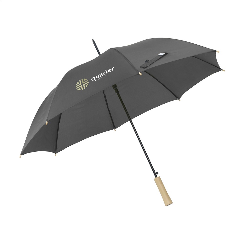 Everest RCS RPET Regenschirm 23 inch - grau (± PMS 424U)
