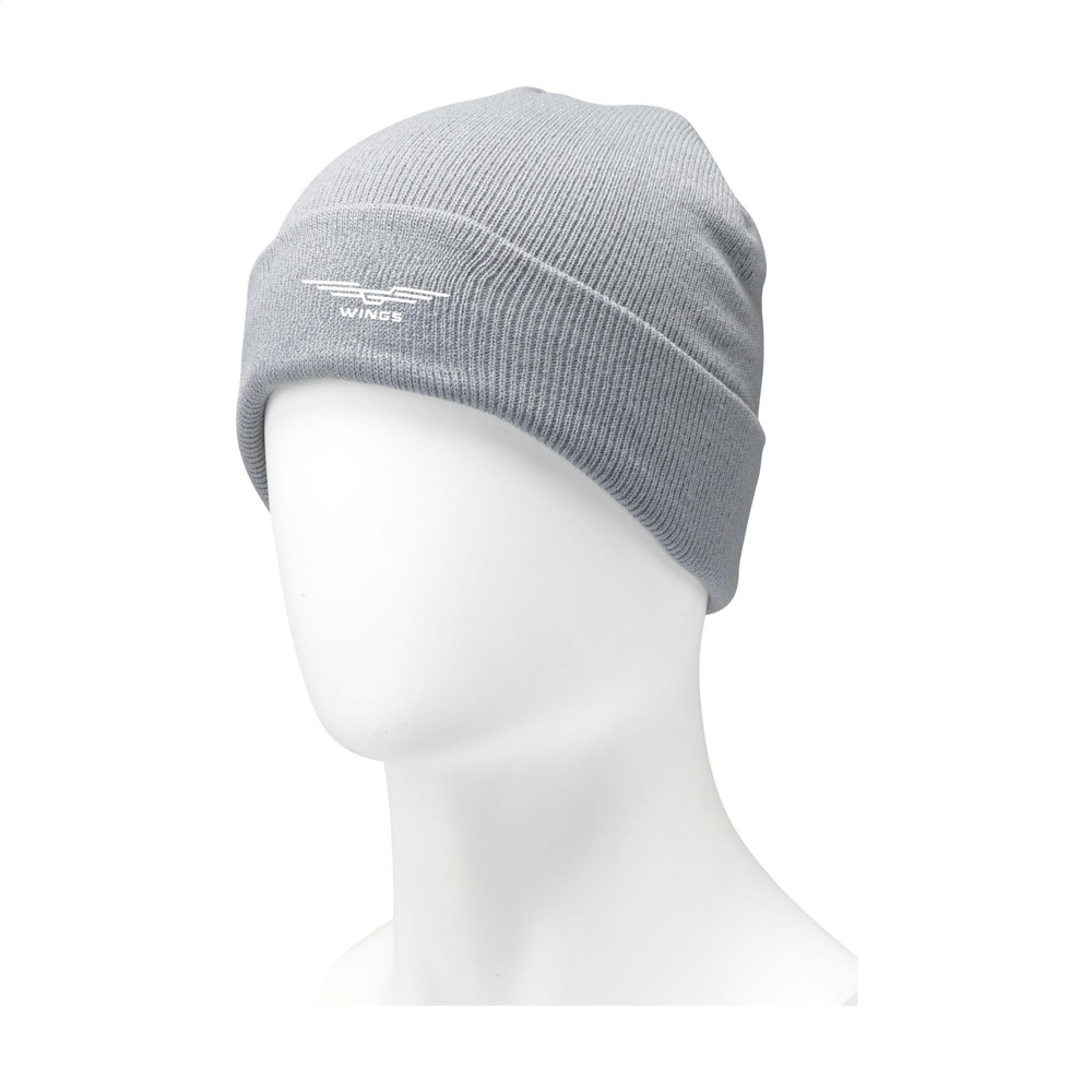 Tromso GRS RPET Beanie - grau (± PMS 444C)