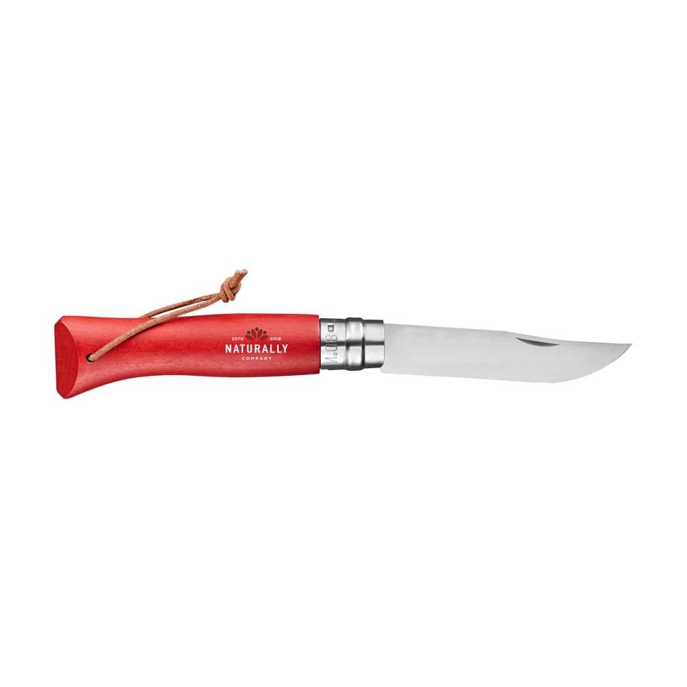 Opinel Colorama No 08 Taschenmesser in einer Gürteletui